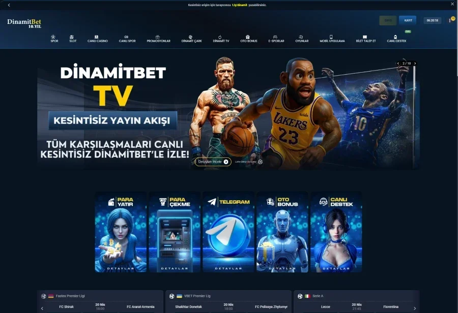 Dinamitbet ekran görüntüsü